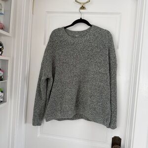 Loft Marled Blue Green Sweater